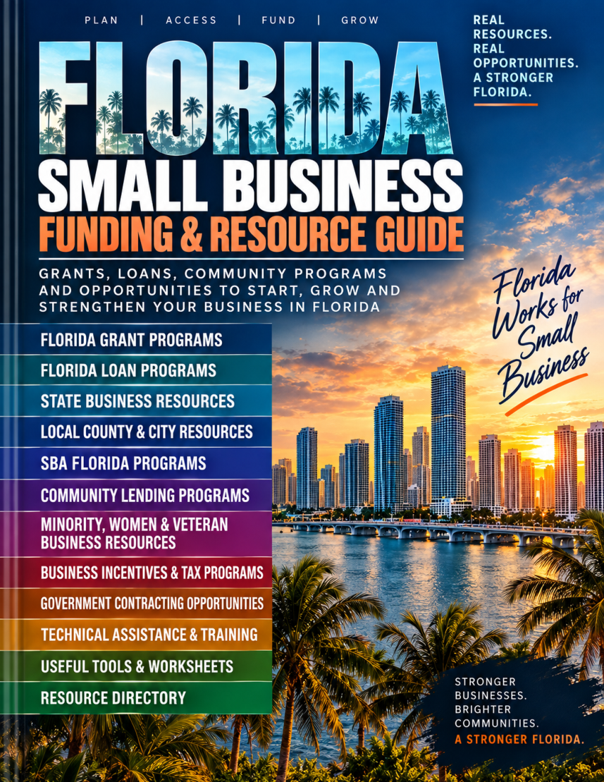 Florida Small Business Funding & Resource Guide book cover